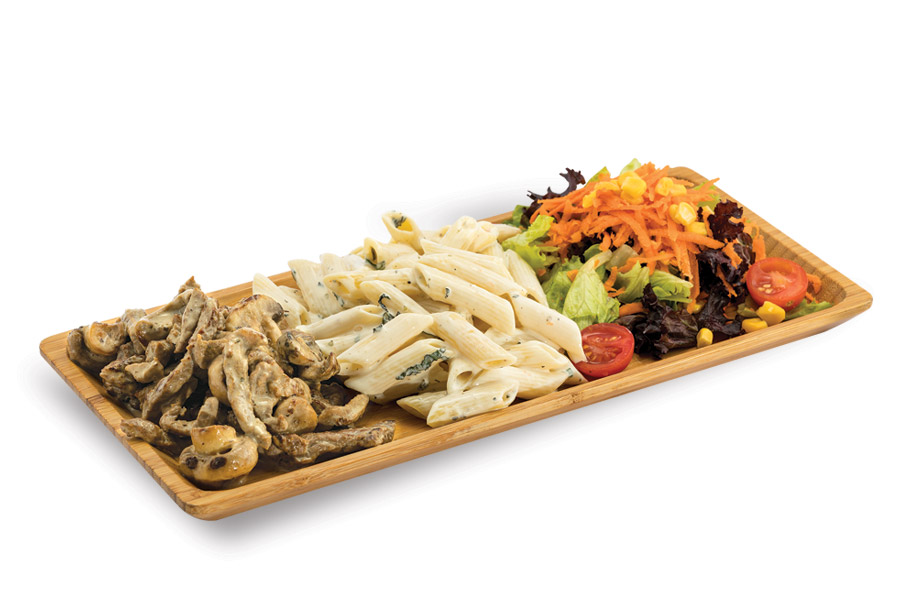 Kremalı Mantarlı Et